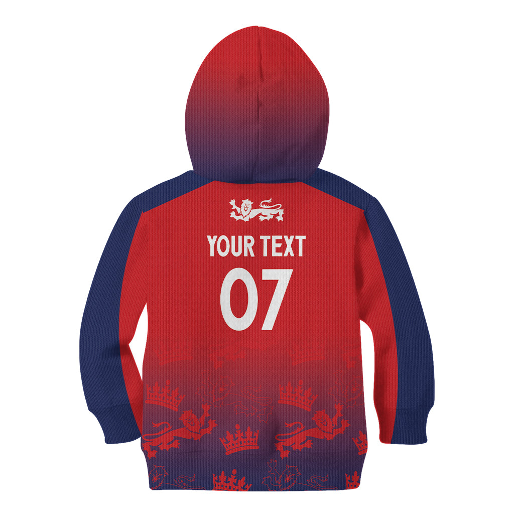 England Cricket World Cup 2024 Kid Hoodie Seamless Inspiration - Wonder Print Shop