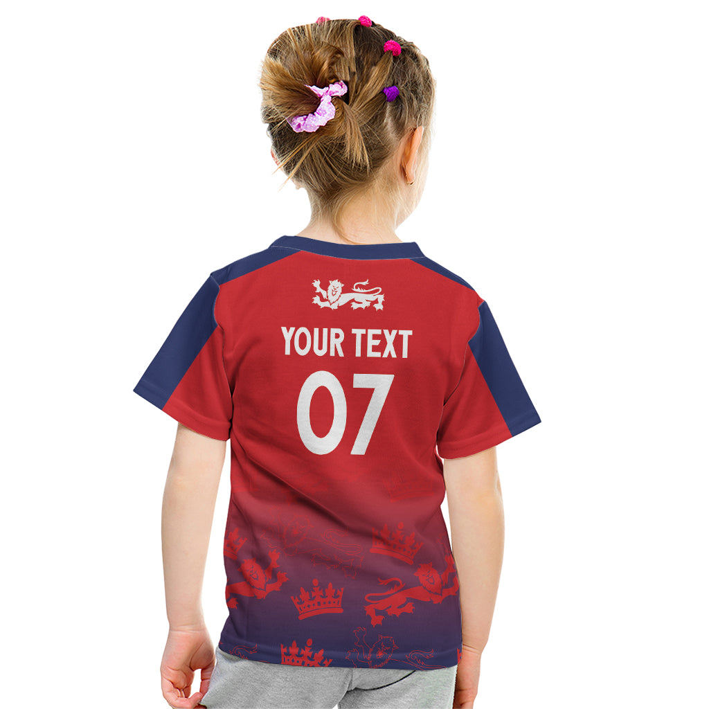 England Cricket World Cup 2024 Kid T Shirt Seamless Inspiration - Wonder Print Shop