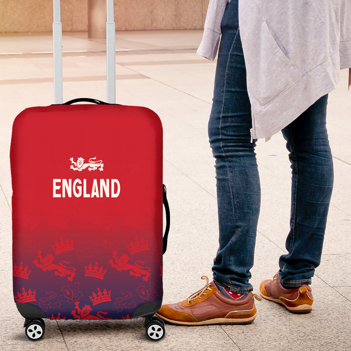 England Cricket World Cup 2025 Luggage Cover Seamless Inspiration