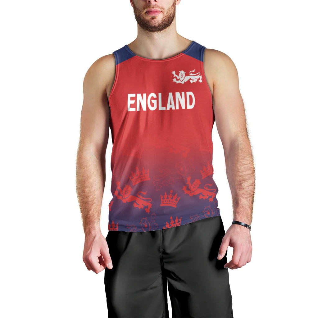England Cricket World Cup 2024 Men Tank Top Seamless Inspiration - Wonder Print Shop