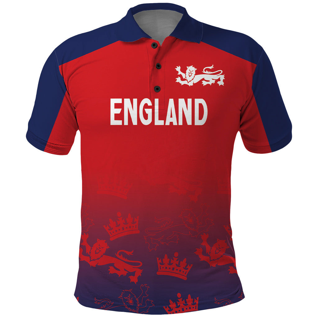 England Cricket World Cup 2025 Polo Shirt Seamless Inspiration
