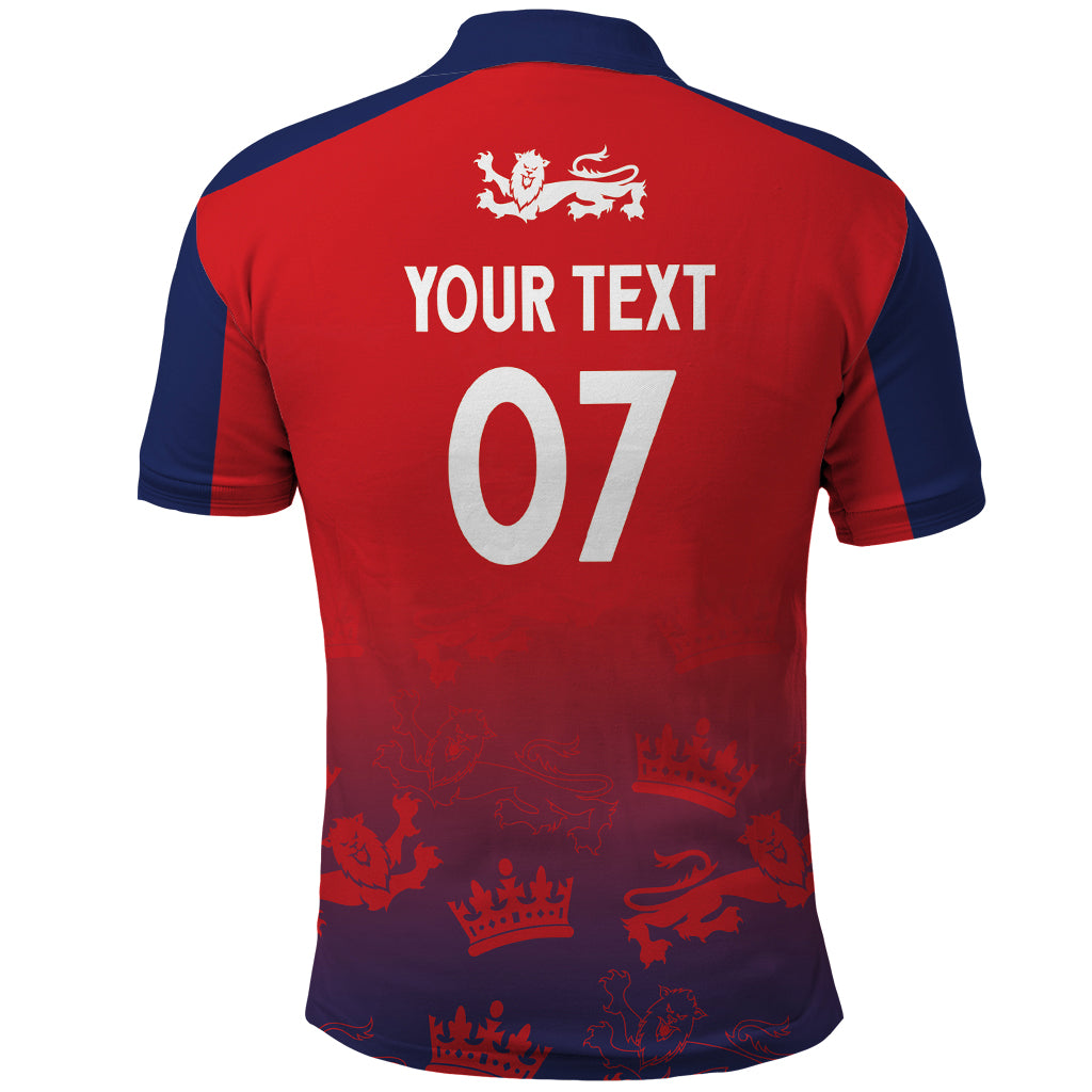 England Cricket World Cup 2024 Polo Shirt Seamless Inspiration - Wonder Print Shop