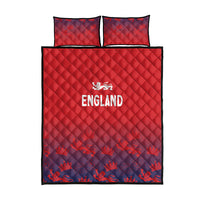 England Cricket World Cup 2024 Quilt Bed Set Seamless Inspiration - Wonder Print Shop