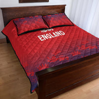 England Cricket World Cup 2024 Quilt Bed Set Seamless Inspiration - Wonder Print Shop