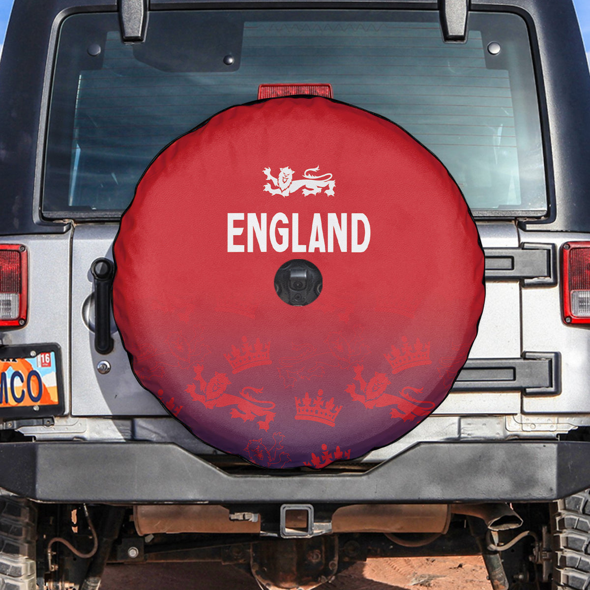 England Cricket World Cup 2024 Spare Tire Cover Seamless Inspiration - Wonder Print Shop