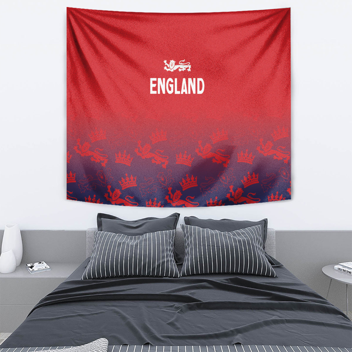 England Cricket World Cup 2024 Tapestry Seamless Inspiration - Wonder Print Shop
