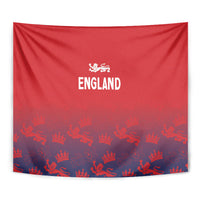 England Cricket World Cup 2024 Tapestry Seamless Inspiration - Wonder Print Shop