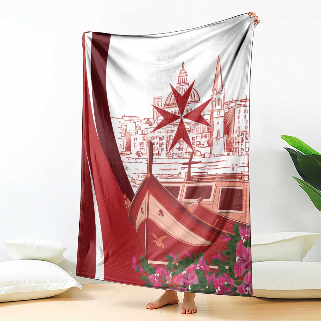 Inhobbok Malta Blanket Valetta Scenery