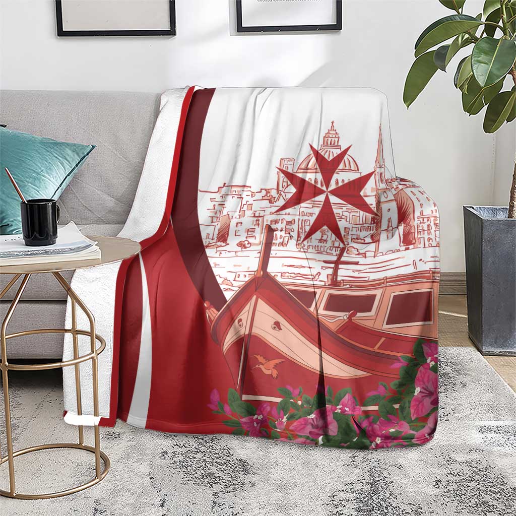 Inhobbok Malta Blanket Valetta Scenery