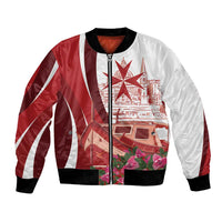 Inhobbok Malta Personalized Bomber Jacket Valetta Scenery
