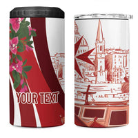 Inhobbok Malta Personalized 4 in 1 Can Cooler Tumbler Valetta Scenery