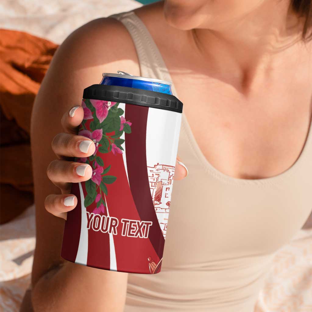 Inhobbok Malta Personalized 4 in 1 Can Cooler Tumbler Valetta Scenery