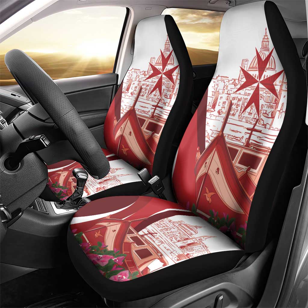 Inhobbok Malta Car Seat Cover Valetta Scenery