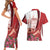 Inhobbok Malta Personalized Couples Matching Short Sleeve Bodycon Dress and Hawaiian Shirt Valetta Scenery