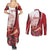 Inhobbok Malta Personalized Couples Matching Summer Maxi Dress and Long Sleeve Button Shirt Valetta Scenery