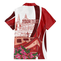 Inhobbok Malta Personalized Family Matching Mermaid Dress and Hawaiian Shirt Valetta Scenery