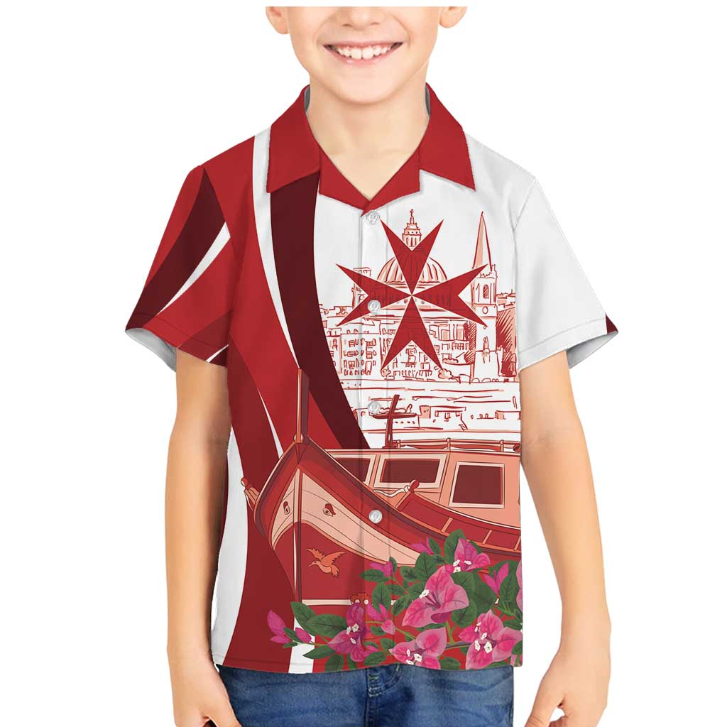 Inhobbok Malta Personalized Family Matching Mermaid Dress and Hawaiian Shirt Valetta Scenery