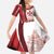 Inhobbok Malta Personalized Family Matching Off The Shoulder Long Sleeve Dress and Hawaiian Shirt Valetta Scenery