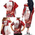 Inhobbok Malta Personalized Family Matching Off The Shoulder Long Sleeve Dress and Hawaiian Shirt Valetta Scenery