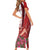 Inhobbok Malta Personalized Family Matching Short Sleeve Bodycon Dress and Hawaiian Shirt Valetta Scenery