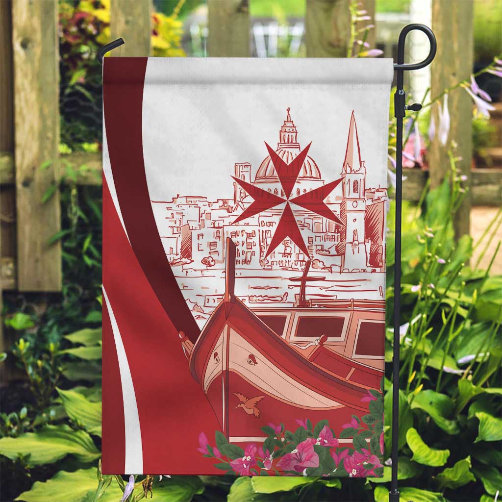 Inhobbok Malta Garden Flag Valetta Scenery