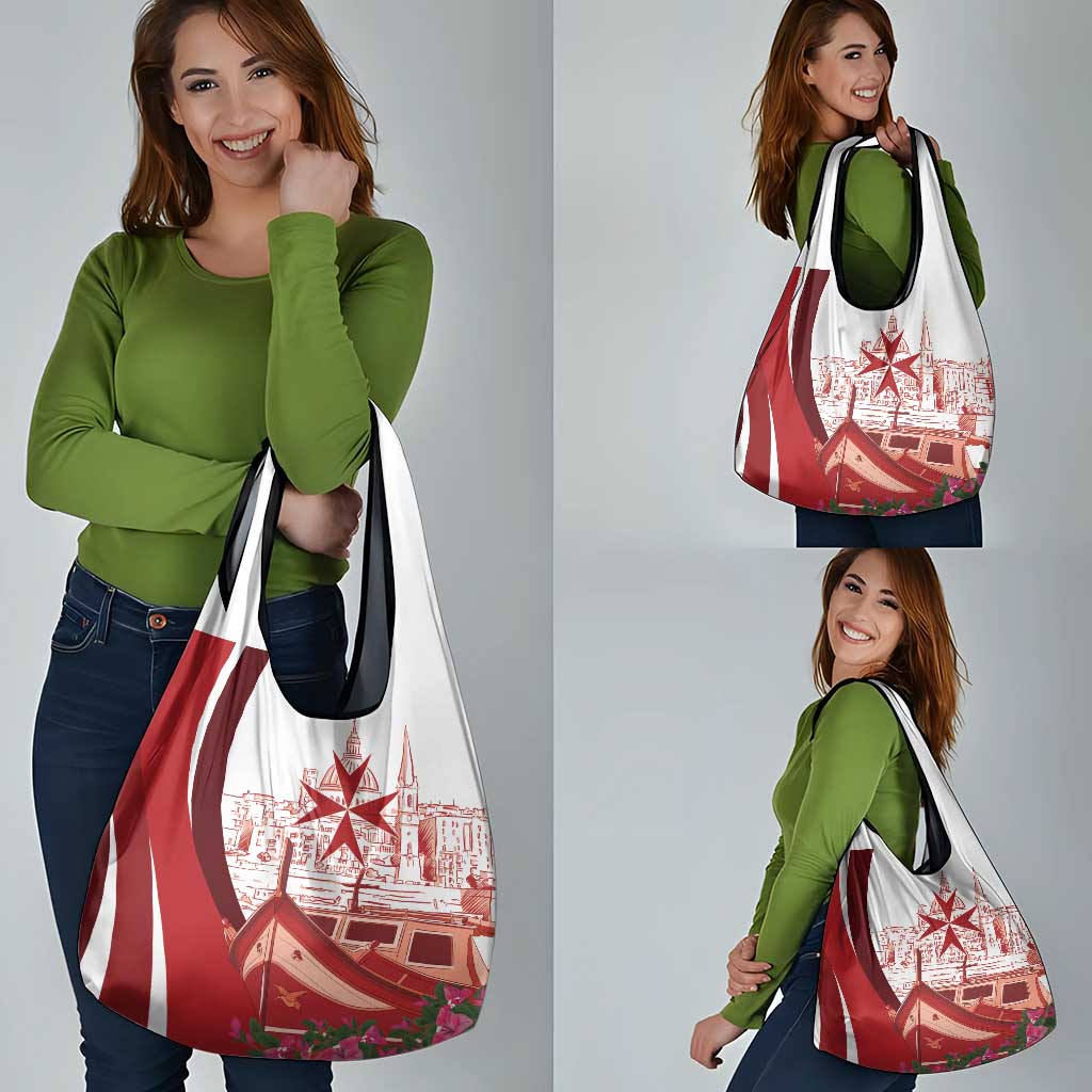 Inhobbok Malta Grocery Bag Valetta Scenery