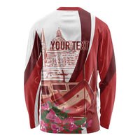 Inhobbok Malta Personalized Long Sleeve Shirt Valetta Scenery