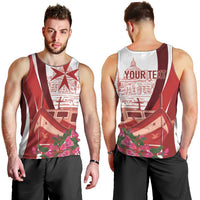 Inhobbok Malta Personalized Men Tank Top Valetta Scenery
