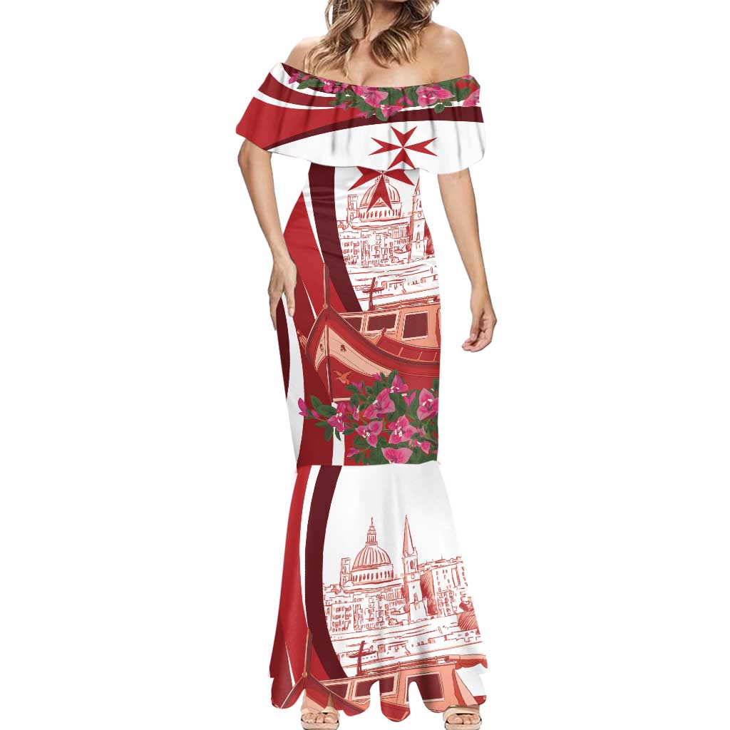 Inhobbok Malta Personalized Mermaid Dress Valetta Scenery