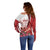 Inhobbok Malta Personalized Off Shoulder Sweater Valetta Scenery
