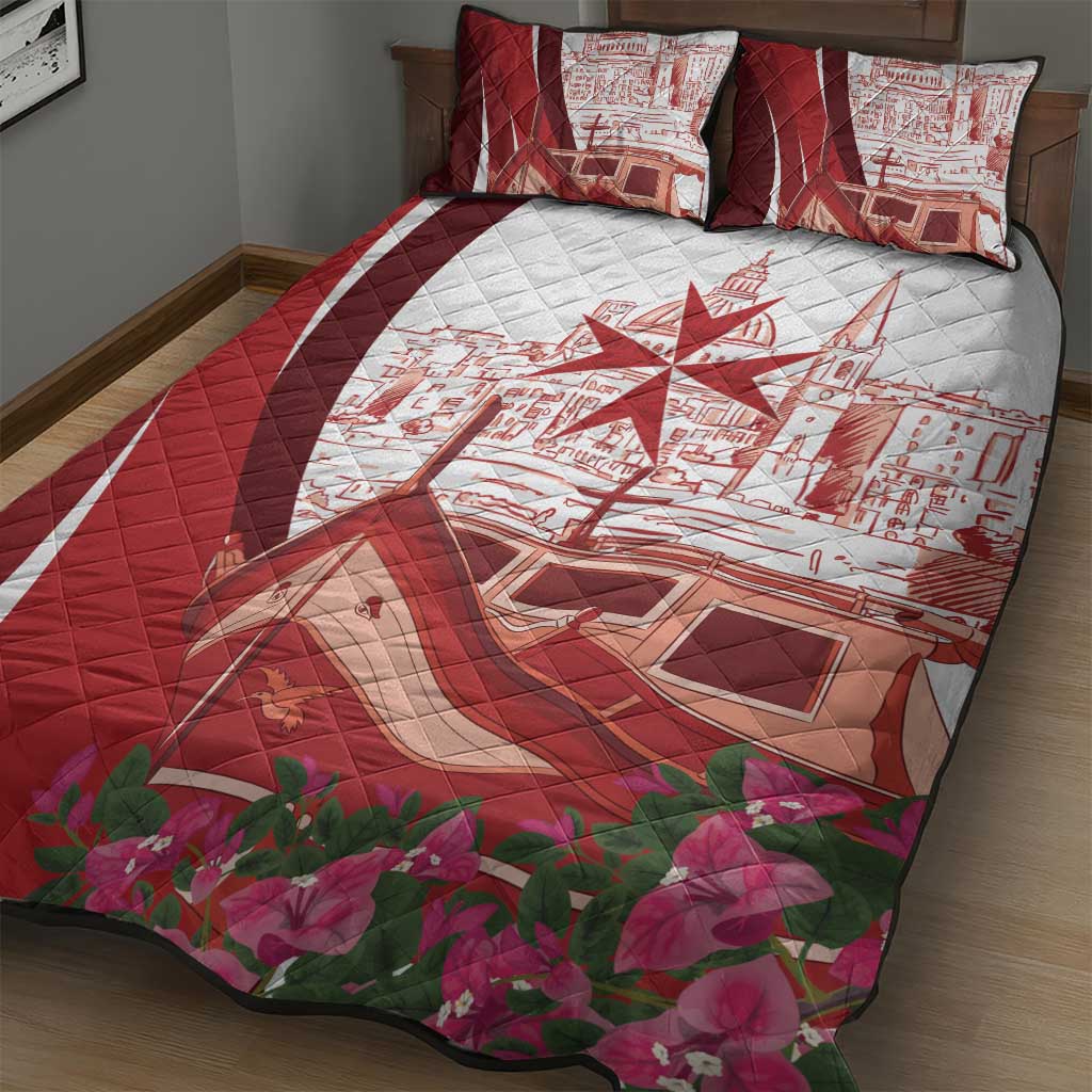 Inhobbok Malta Quilt Bed Set Valetta Scenery