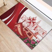Inhobbok Malta Rubber Doormat Valetta Scenery