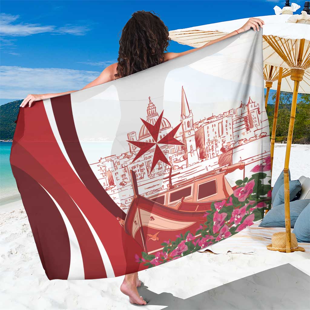 Inhobbok Malta Sarong Valetta Scenery