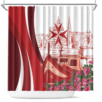 Inhobbok Malta Shower Curtain Valetta Scenery