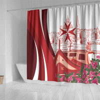 Inhobbok Malta Shower Curtain Valetta Scenery