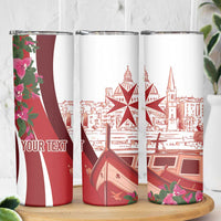 Inhobbok Malta Personalized Skinny Tumbler Valetta Scenery