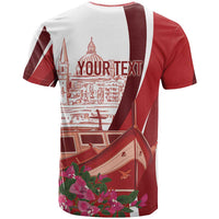 Inhobbok Malta Personalized T Shirt Valetta Scenery