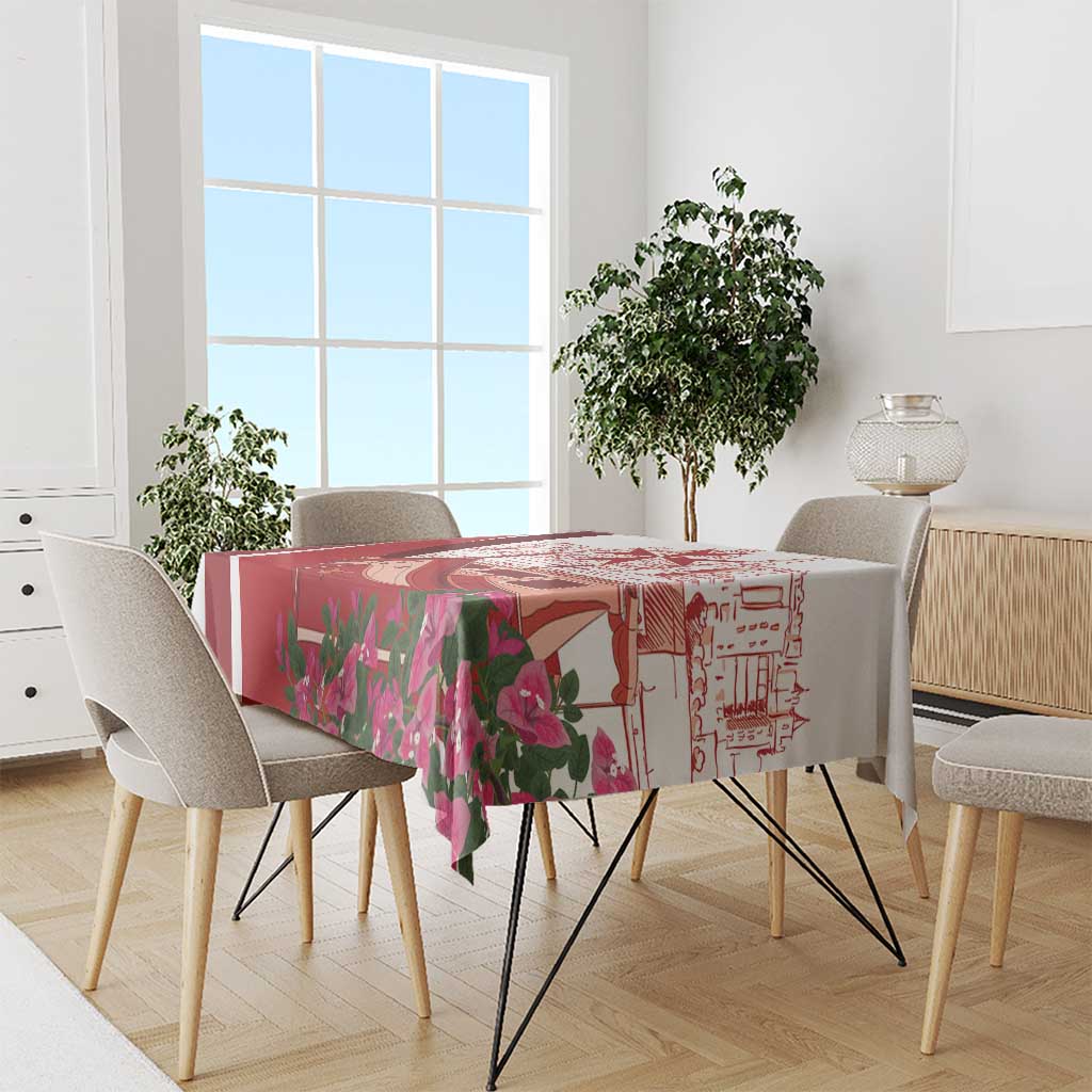 Inhobbok Malta Tablecloth Valetta Scenery