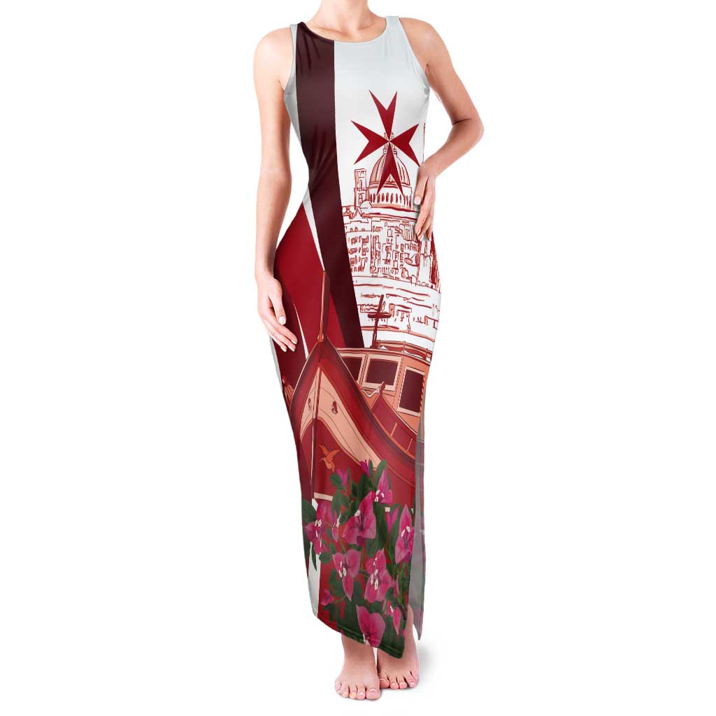 Inhobbok Malta Personalized Tank Maxi Dress Valetta Scenery