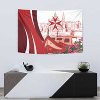 Inhobbok Malta Tapestry Valetta Scenery
