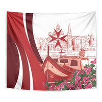 Inhobbok Malta Tapestry Valetta Scenery