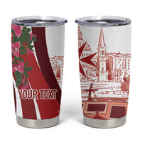 Inhobbok Malta Personalized Tumbler Cup Valetta Scenery