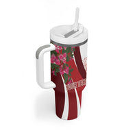 Inhobbok Malta Personalized Tumbler With Handle Valetta Scenery