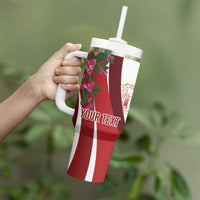 Inhobbok Malta Personalized Tumbler With Handle Valetta Scenery