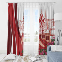 Inhobbok Malta Window Curtain Valetta Scenery