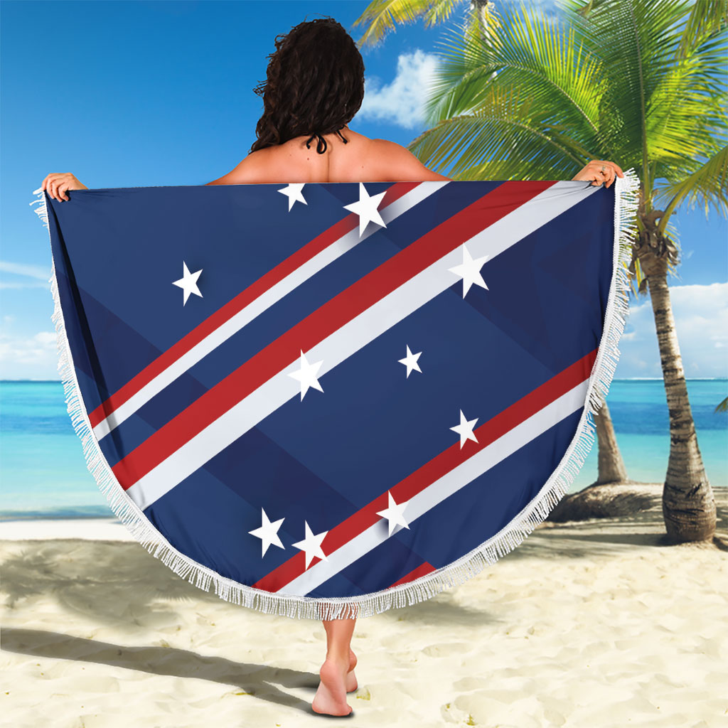 USA Rugby Stars Motif Beach Blanket GO Eagles