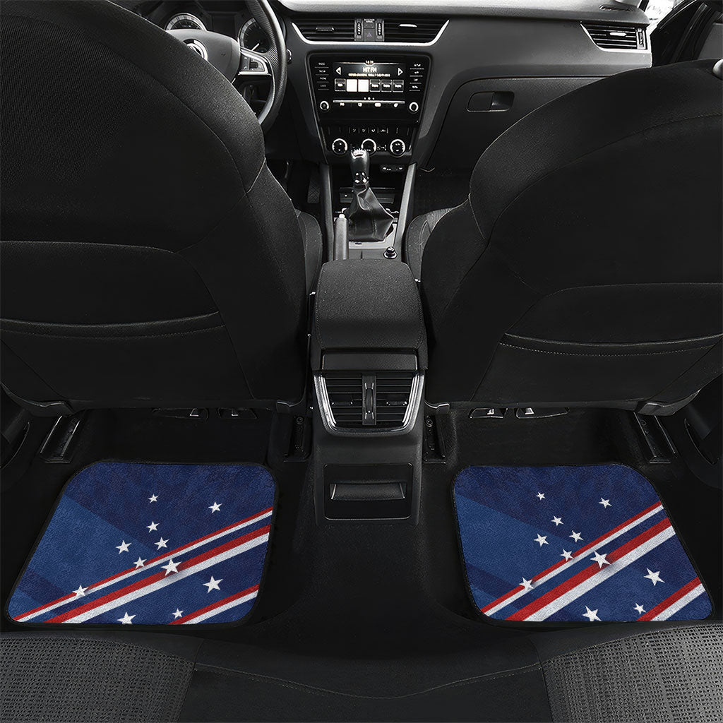 USA Custom Rugby Stars Motif Car Mats GO Eagles