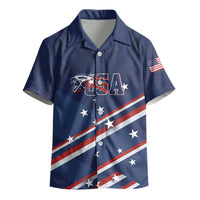 USA Custom Rugby Stars Motif Kid Hawaiian Shirt GO Eagles