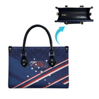 USA Rugby Stars Motif Leather Bag GO Eagles