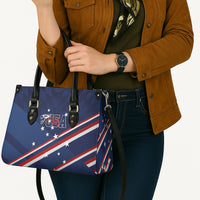 USA Rugby Stars Motif Leather Bag GO Eagles